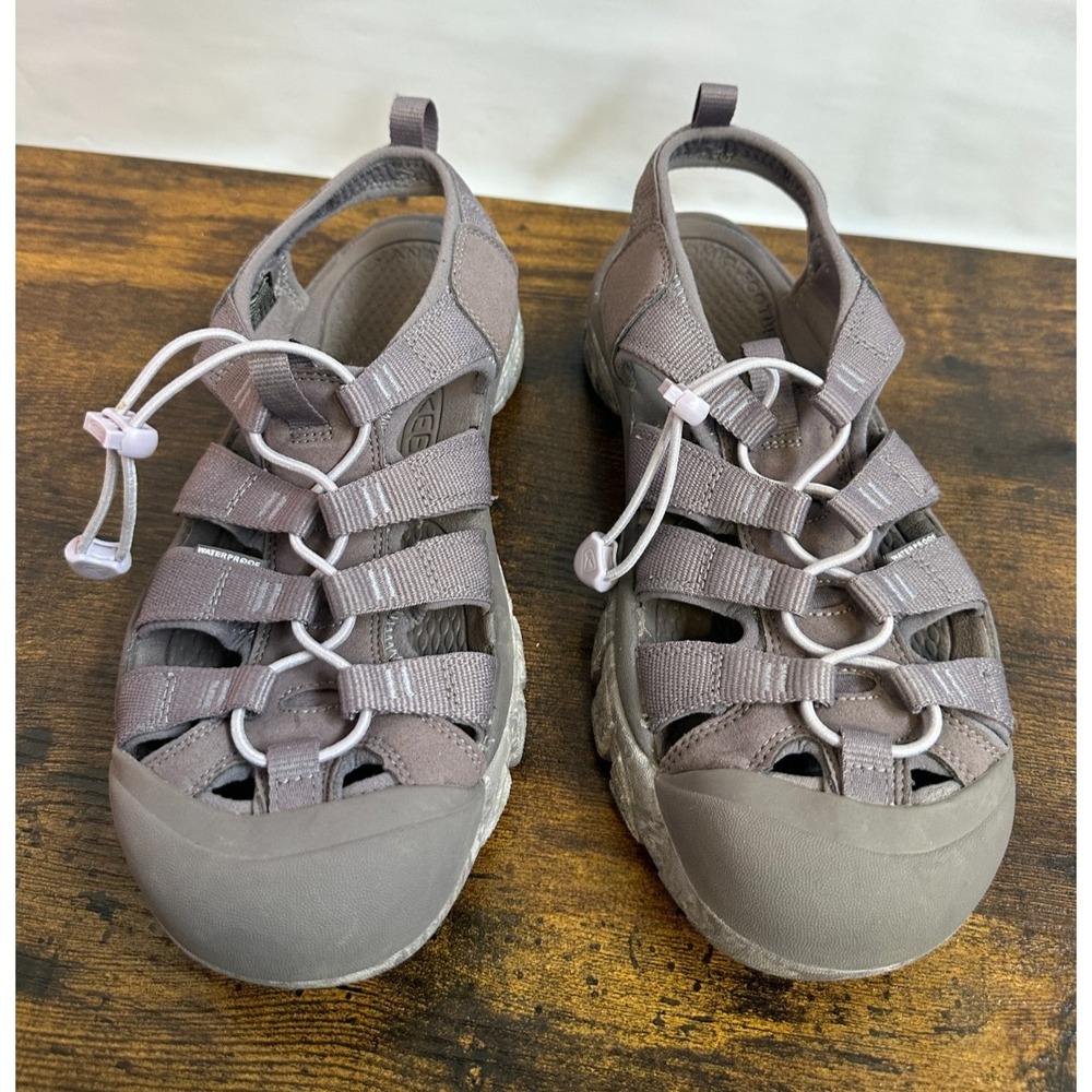 Keen Newport H2 Waterproof Closed Toe Sandals Size 10.5 Shark Swirl Water Hiking - Picture 6 of 14